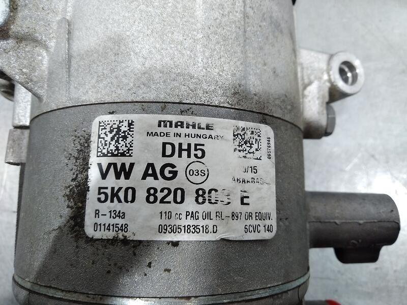 Recambio de compresor aire acondicionado para volkswagen jetta (163) advance bluemotion referencia OEM IAM 5k0820803 1K0820808F 