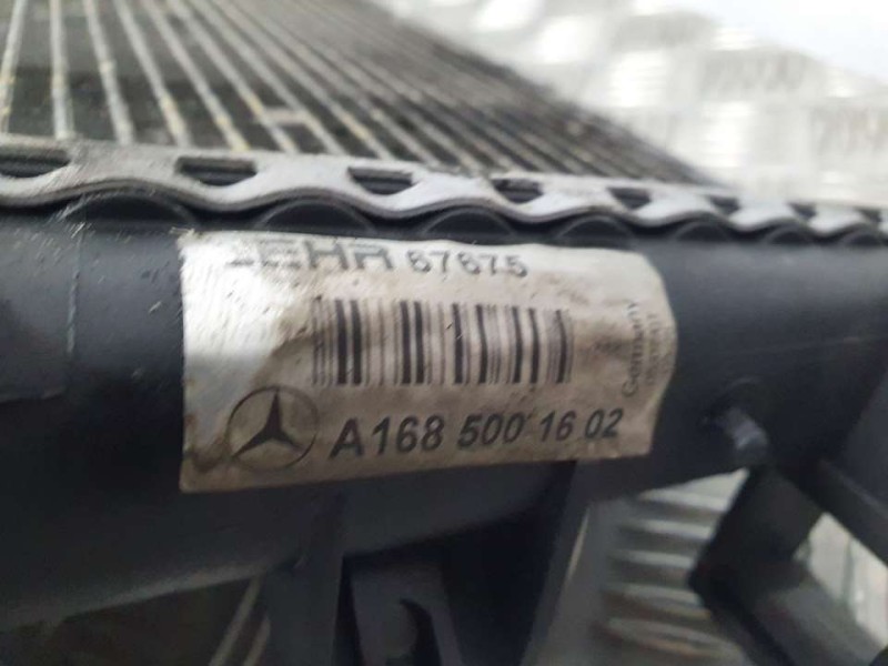Recambio de radiador agua para mercedes-benz clase a (w168) 170 cdi (168.009) referencia OEM IAM A1685001602  