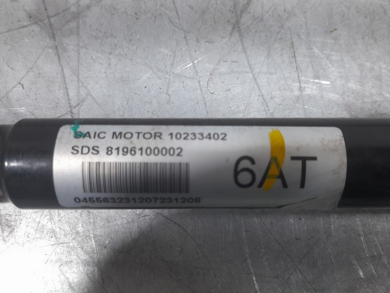 Recambio de transmision delantera derecha para mg zs suv (azs1) 1.0 t-gdi referencia OEM IAM 8196100002  015563231207231208