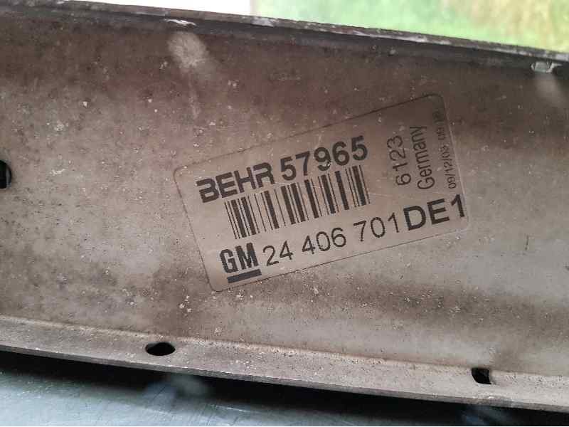 Recambio de intercooler para opel zafira a elegance referencia OEM IAM 24406701 57965 BEHR