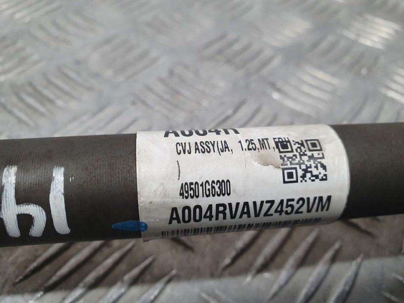 Recambio de transmision delantera derecha para kia picanto (ja) gt line referencia OEM IAM 49501G6300  