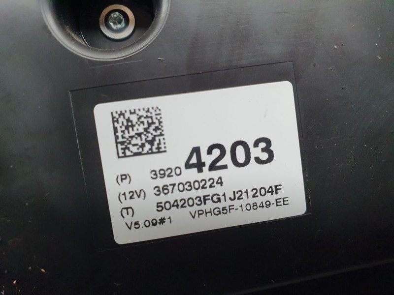 Recambio de cuadro instrumentos para opel corsa e edition referencia OEM IAM 39204203  