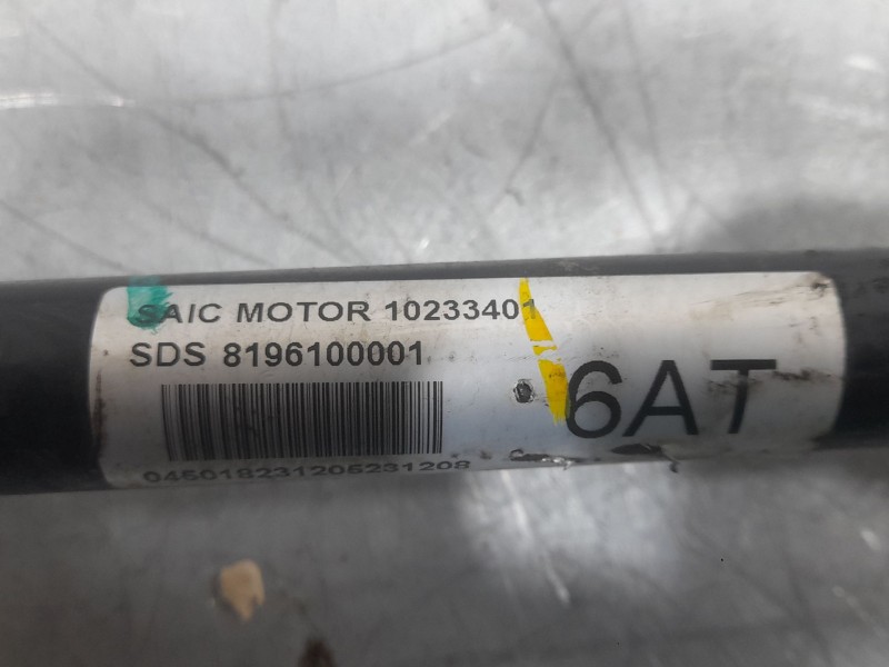 Recambio de transmision delantera izquierda para mg zs suv (azs1) 1.0 t-gdi referencia OEM IAM 8196100001  045018231205231208