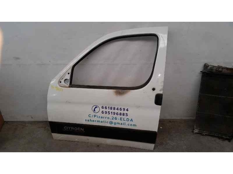 Recambio de puerta delantera izquierda para citroën berlingo 1.9 600 d furg. referencia OEM IAM   
