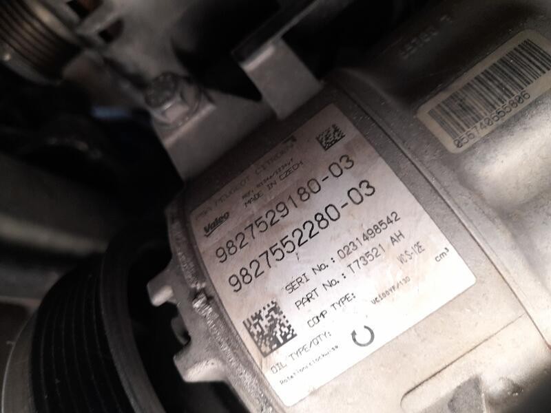 Recambio de compresor aire acondicionado para citroën c5 aircross (ac_, aj_, ar_, a4_) 1.2 puretech 130 (arhnsj) referencia OEM 