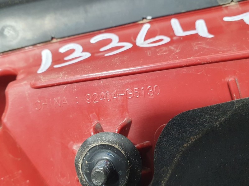 Recambio de piloto trasero derecho para kia niro emotion plug-in hybrid referencia OEM IAM 92404G5130  INTERIOR ROZADO