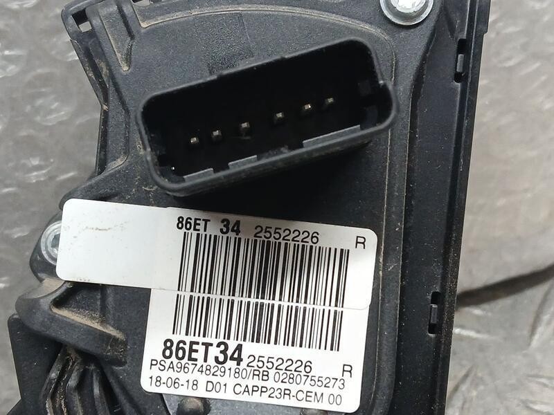 Recambio de potenciometro pedal para peugeot 308 sw allure referencia OEM IAM 9674829180  86ET34255226