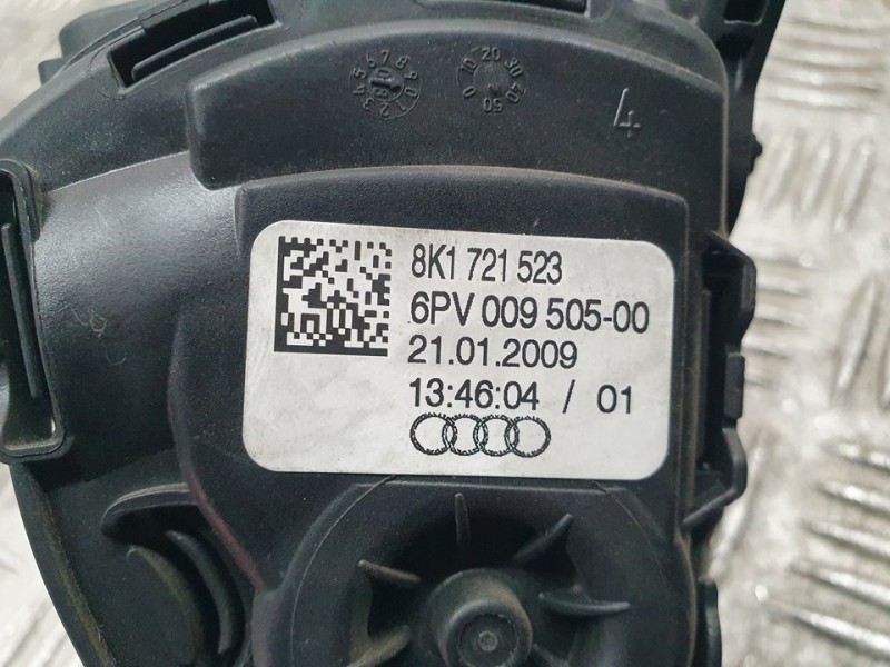Recambio de potenciometro pedal para audi a4 ber. (b8) básico quattro referencia OEM IAM 6PV00950500 8K1721523 