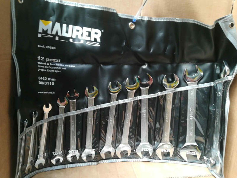 Recambio de jgo.llaves fijas para » otros... no usar standard referencia OEM IAM 2327100 MAURER PLUS 12 PZAS. 