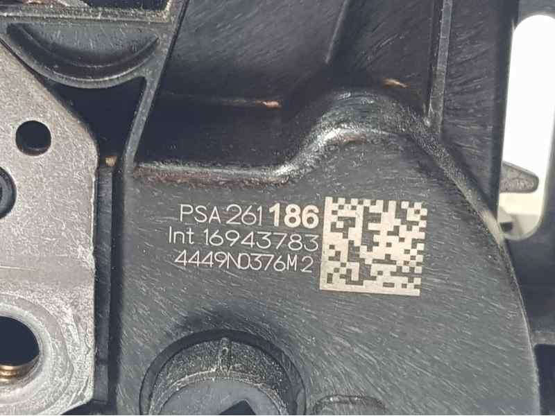 Recambio de cerradura puerta trasera derecha para ds 3 crossback performance line referencia OEM IAM 261186 16943783 