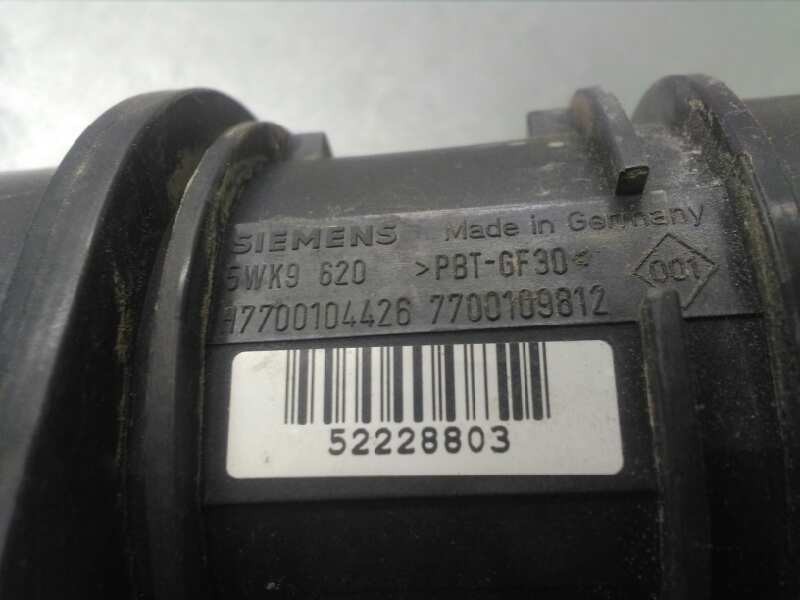 Recambio de caudalimetro para renault megane i coupe fase 2 (da..) 1.9 dci diesel cat referencia OEM IAM H7700104426 5WK9620 SIE