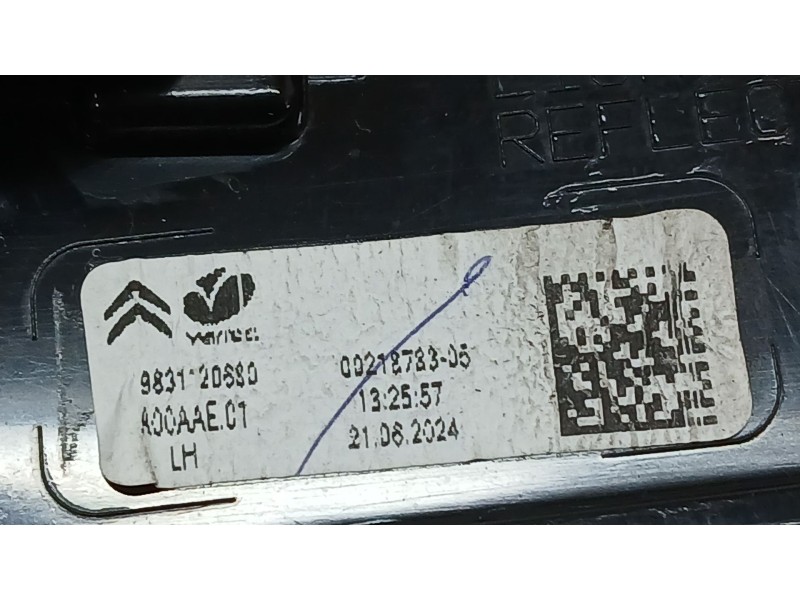 Recambio de piloto trasero izquierdo interior para citroën c4 iii (ba_, bb_, bc_) 1.2 puretech 130 (bahnsa, bahnsb) referencia O