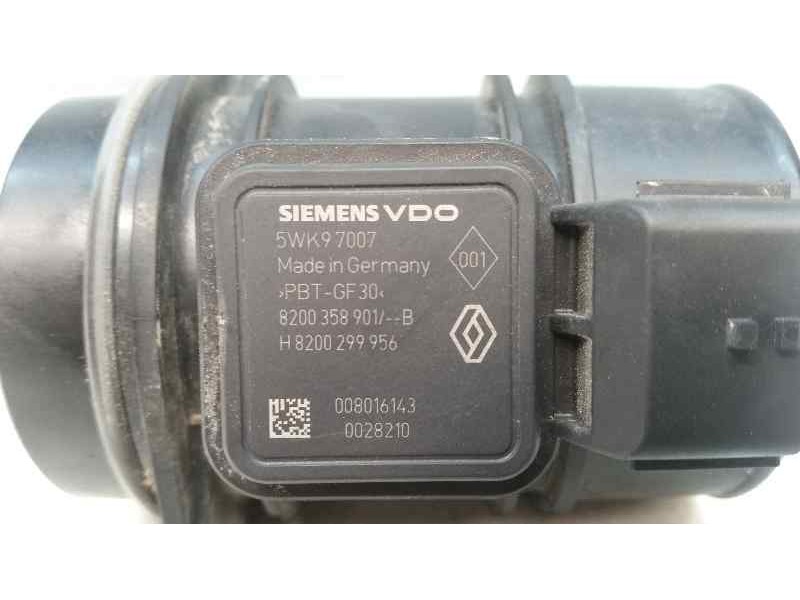Recambio de caudalimetro para renault clio iii authentique referencia OEM IAM 5WK97007 8200358901B SIEMENS VDO