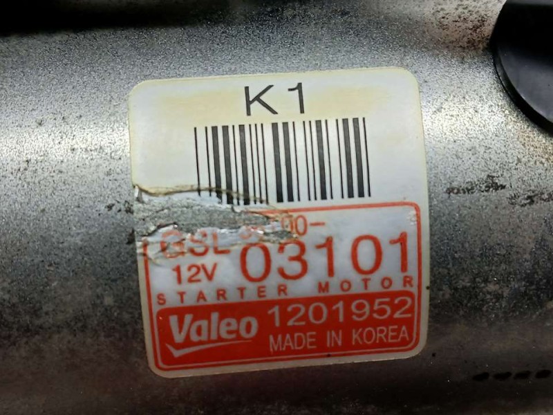 Recambio de motor arranque para kia rio concept referencia OEM IAM 3610003101 1201952 VALEO