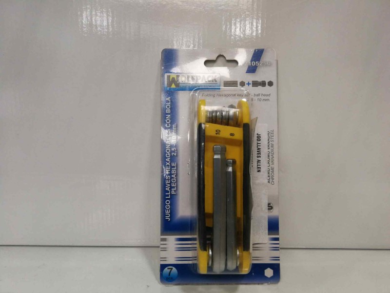 Recambio de jgo.llaves allen para » otros... no usar standard referencia OEM IAM 2105250 PLEGABLE 7 PZ. 