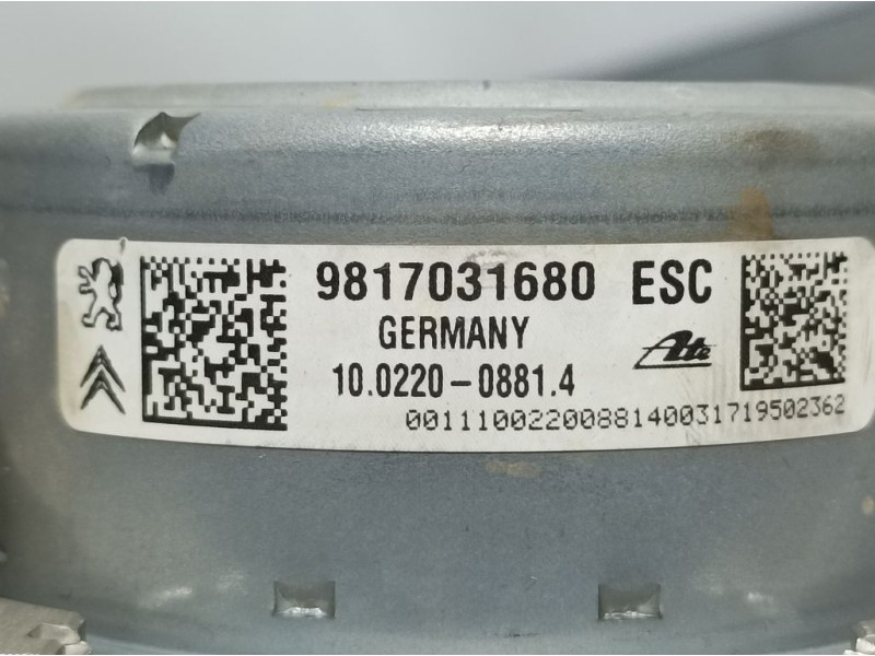 Recambio de abs para peugeot 208 active referencia OEM IAM 9817031680 10022008814 ATE