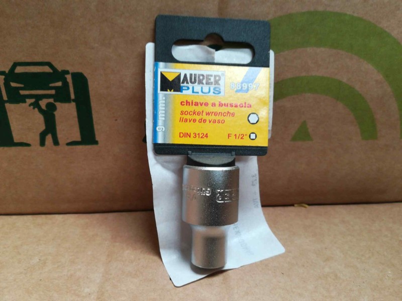 Recambio de llave vaso para » otros... no usar standard referencia OEM IAM 2105605 MAURER 1/2 HEXAGONAL 9MM.