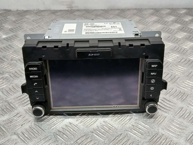 Recambio de sistema navegacion gps para kia rio concept referencia OEM IAM 965601W511CA LAN50001EKUB CON TARJETA