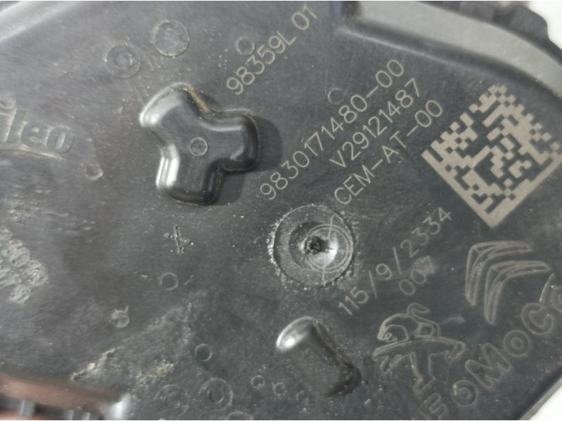 Recambio de caja mariposa para peugeot rifter active nav+ standard referencia OEM IAM 9830171480 V29121487 VALEO