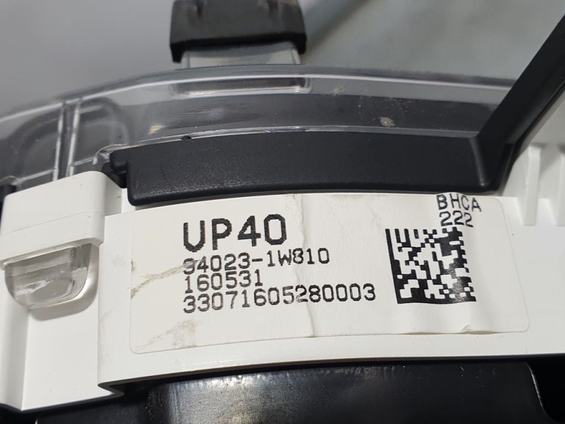 Recambio de cuadro instrumentos para kia rio concept referencia OEM IAM 940231W810  