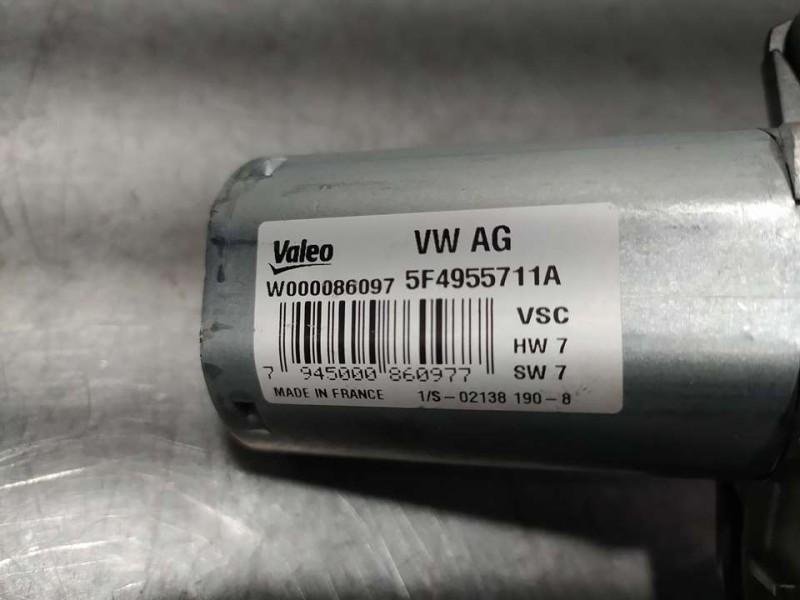 Recambio de motor limpia trasero para seat leon (5f1) fr referencia OEM IAM 5F4955711A W000086097 VALEO