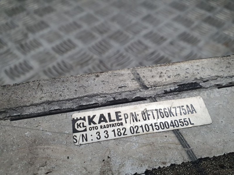 Recambio de intercooler para ford tourneo courier (c4a) ambiente referencia OEM IAM 0FT766K775AA  