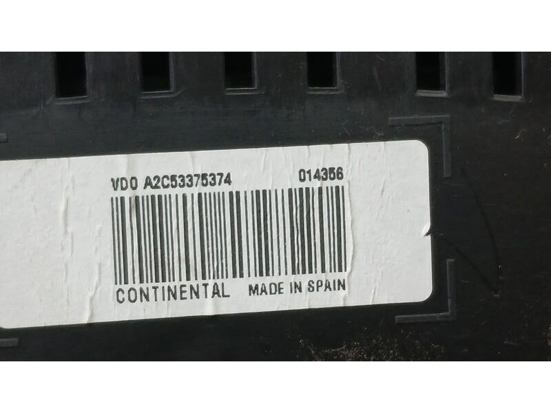 Recambio de cuadro instrumentos para seat altea xl (5p5) reference ecomotive referencia OEM IAM 1P0920853BX VDO A2C53375374