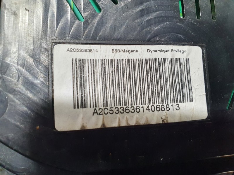 Recambio de cuadro instrumentos para renault megane iii berlina 5 p dynamique referencia OEM IAM 248100342R A2C53363614 