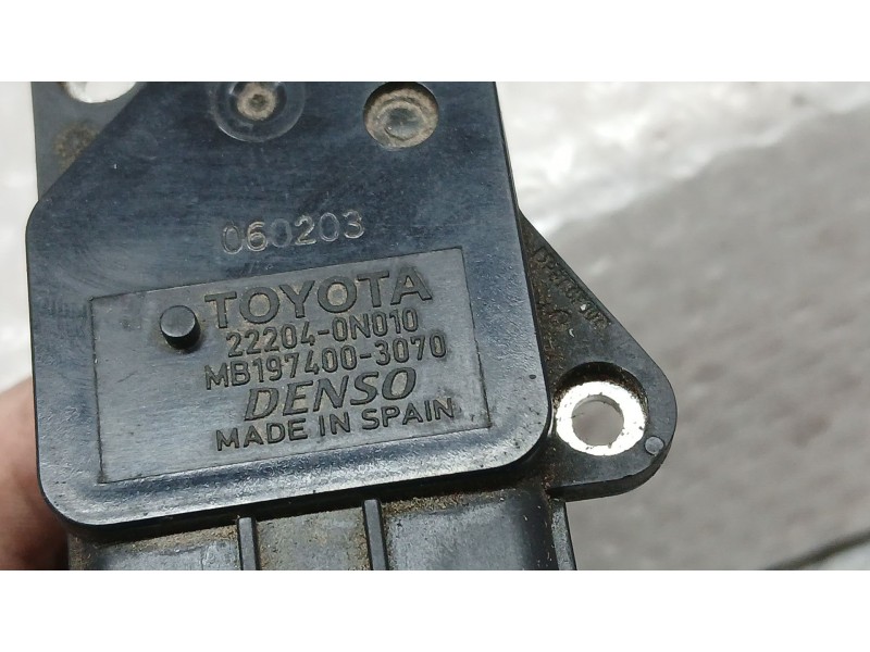 Recambio de caudalimetro para toyota corolla verso (zer_, zze12_, r1_) 2.2 d-4d (aur10_) referencia OEM IAM 222040N010 DENSO 197