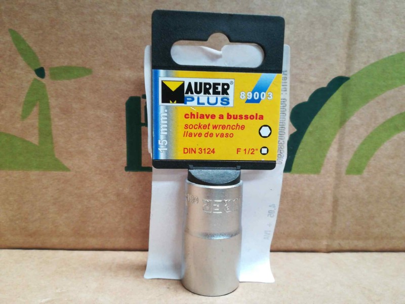 Recambio de llave vaso para » otros... no usar standard referencia OEM IAM 2105635 MAURER 1/2 HEXAGONAL 15MM.