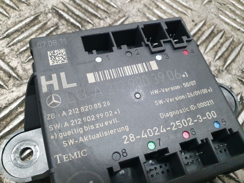 Recambio de modulo electronico para mercedes-benz clase c (w204) lim. c 220 cdi blueefficiency (204.002) referencia OEM IAM A212