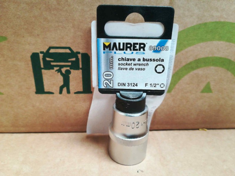 Recambio de llave vaso para » otros... no usar standard referencia OEM IAM 2105660 MAURER 1/2 HEXAGONAL 20MM.