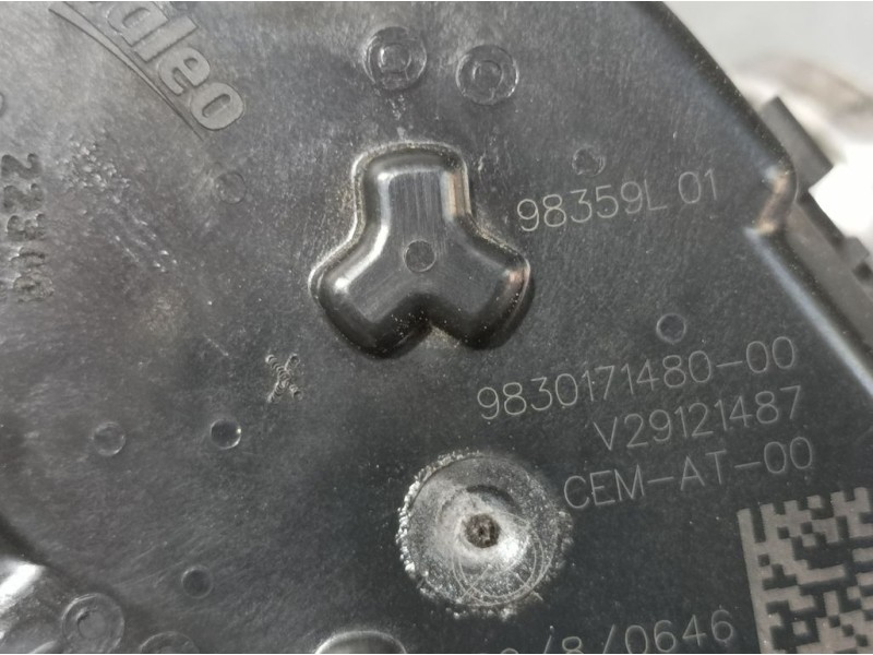 Recambio de caja mariposa para peugeot rifter allure standard referencia OEM IAM 9830171480 V29121487 VALEO