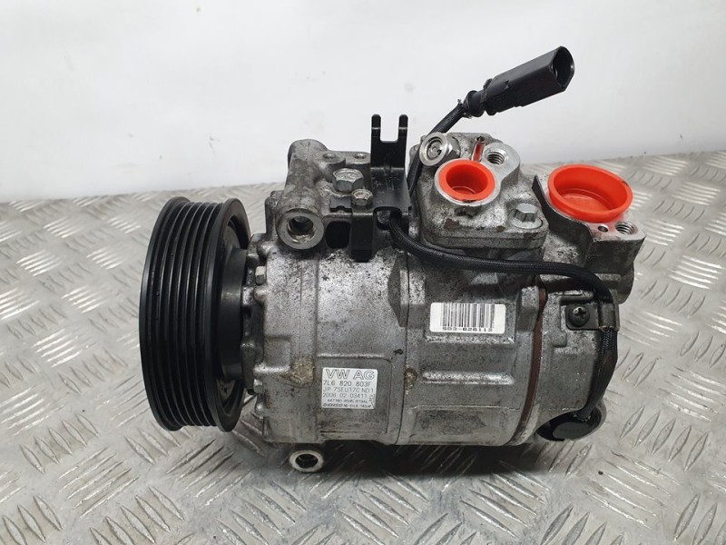 Recambio de compresor aire acondicionado para audi q7 (4l) 3.0 tdi referencia OEM IAM 7L6820803F 4471808595 DENSO