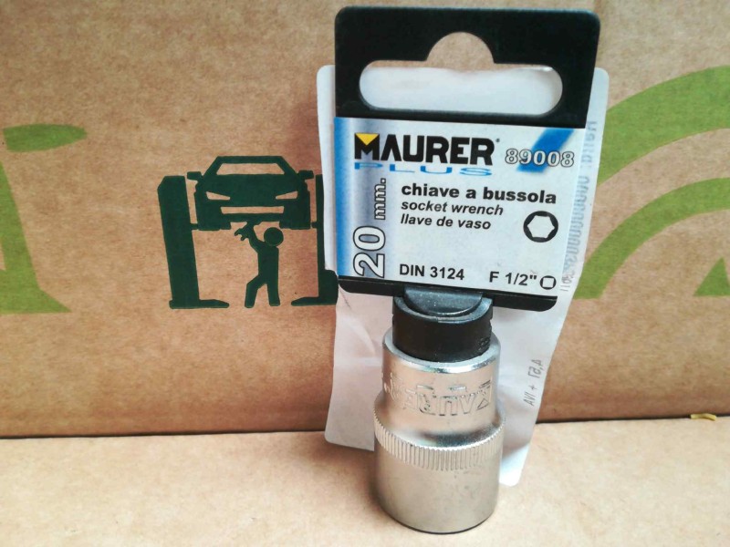 Recambio de llave vaso para » otros... no usar standard referencia OEM IAM 2105660 MAURER 1/2 HEXAGONAL 20MM.