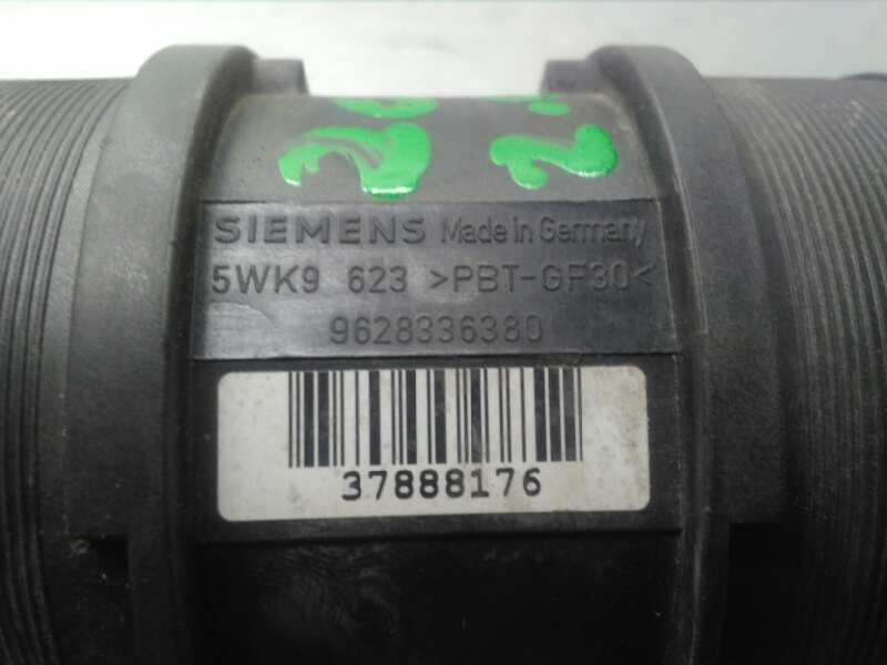 Recambio de caudalimetro para peugeot 206 berlina 2.0 16v cat referencia OEM IAM 9628336380 5WK9623 SIEMENS