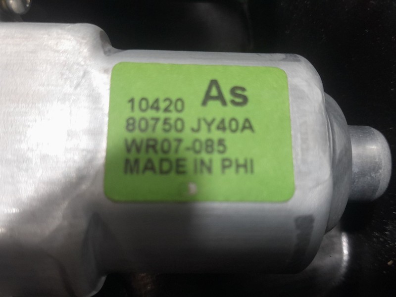 Recambio de elevalunas delantero derecho para renault koleos dunamique referencia OEM IAM 807207736R 80770JY 80750JY40A