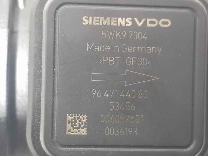 Recambio de caudalimetro para citroën nemo basis referencia OEM IAM 9647144080 5WK97004 SIEMENS VDO