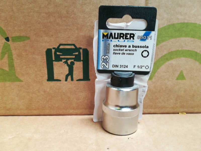 Recambio de llave vaso para » otros... no usar standard referencia OEM IAM 2105675 MAURER 1/2 HEXAGONAL 23MM.