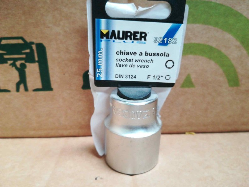 Recambio de llave vaso para » otros... no usar standard referencia OEM IAM 2105681 MAURER 1/2 HEXAGONAL 25MM.