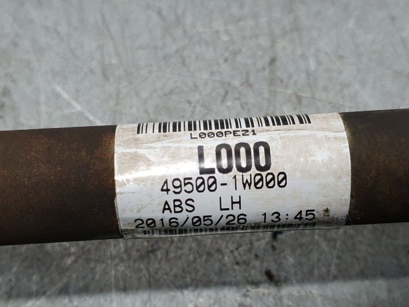 Recambio de transmision delantera izquierda para kia rio concept referencia OEM IAM 495001W000  