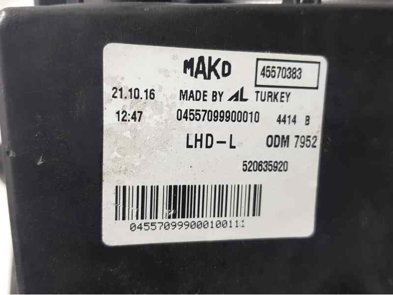 Recambio de faro izquierdo para citroën nemo basis referencia OEM IAM 520635920 45570383 MAKO