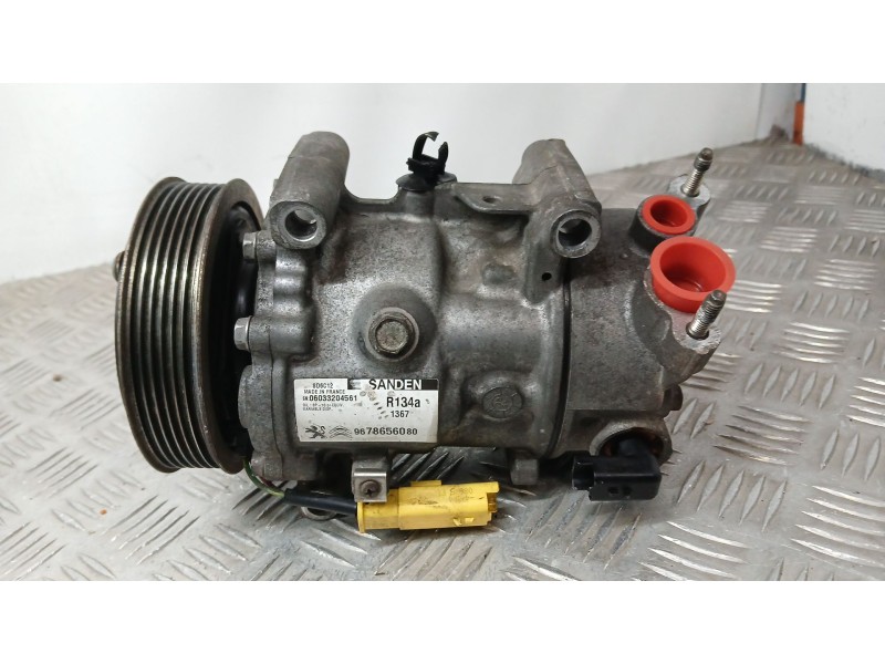 Recambio de compresor aire acondicionado para peugeot 208 i (ca_, cc_) 1.4 hdi referencia OEM IAM 9678656080 SANDEN 1367 SD6C12