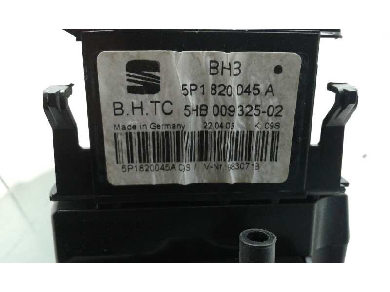 Recambio de mando calefaccion / aire acondicionado para seat altea xl (5p5) reference referencia OEM IAM 5HB00932502 10000025522