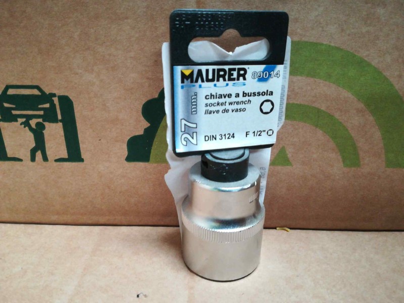 Recambio de llave vaso para » otros... no usar standard referencia OEM IAM 2105690 MAURER 1/2 HEXAGONAL 27MM.