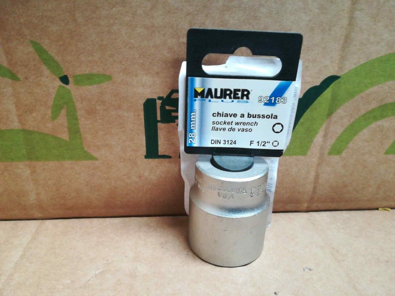Recambio de llave vaso para » otros... no usar standard referencia OEM IAM 2105691 MAURER 1/2 HEXAGONAL 28MM.