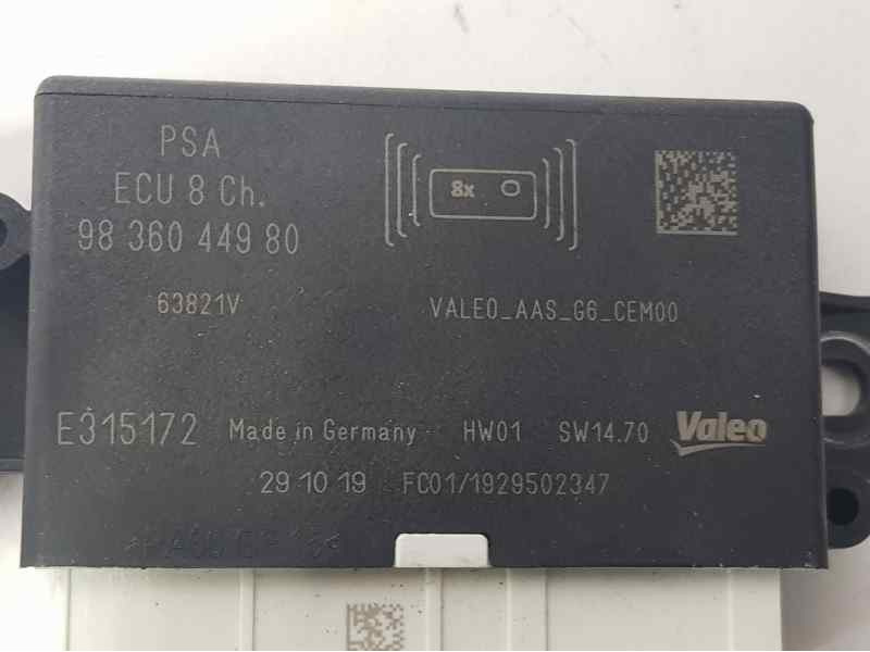 Recambio de modulo electronico para ds 3 crossback performance line referencia OEM IAM 9836044980 63821V VALEO