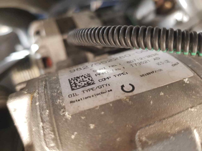 Recambio de compresor aire acondicionado para peugeot 308 allure referencia OEM IAM 9827552280  