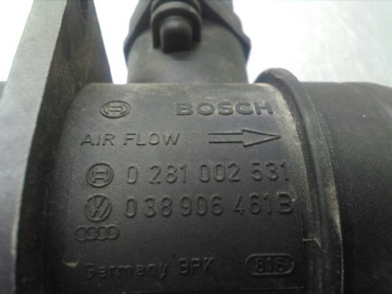 Recambio de caudalimetro para seat altea xl (5p5) reference referencia OEM IAM 038906461B 0281002531 BOSCH