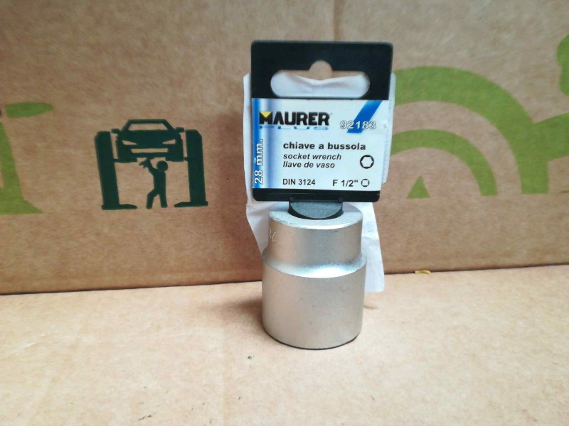 Recambio de llave vaso para » otros... no usar standard referencia OEM IAM 2105691 MAURER 1/2 HEXAGONAL 28MM.